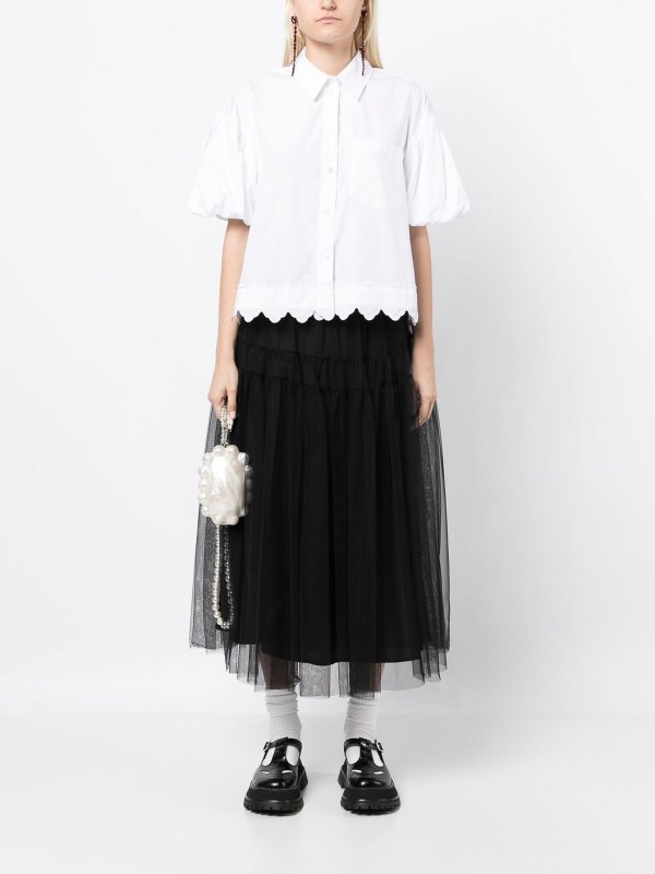 Camicia in popeline di cotone shop online: SIMONE ROCHA