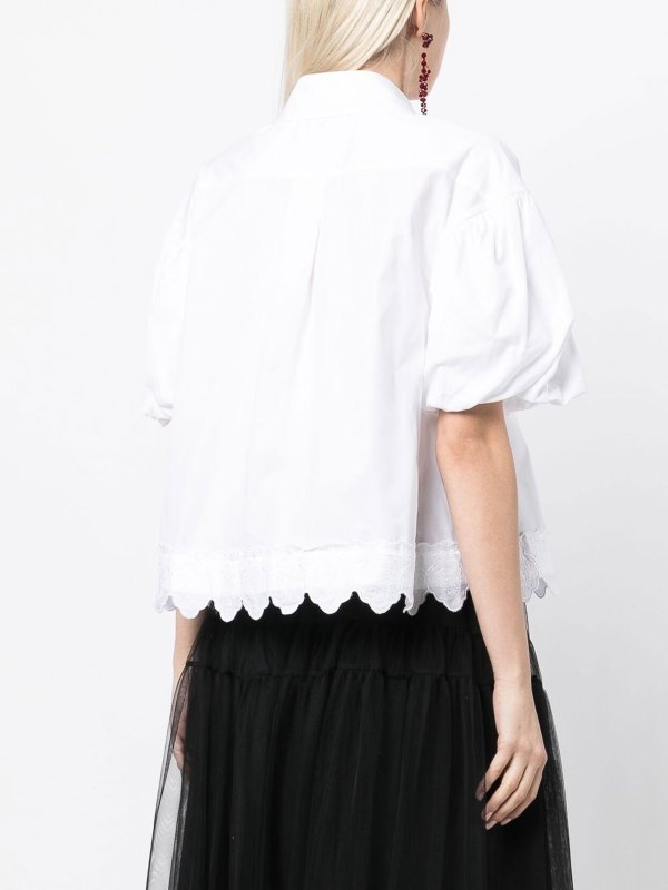 SIMONE ROCHA buy online Camicia in popeline di cotone