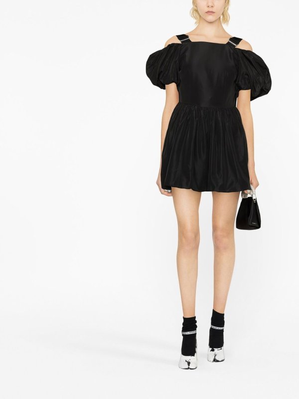 Puff sleeve mini dress shop online: SIMONE ROCHA