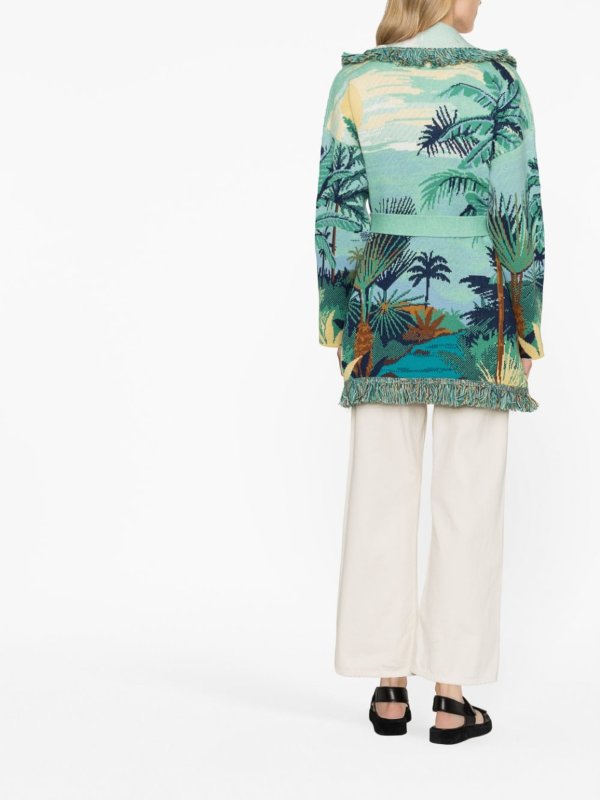 ALANUI: Cardigans online - Cardigan - Grün