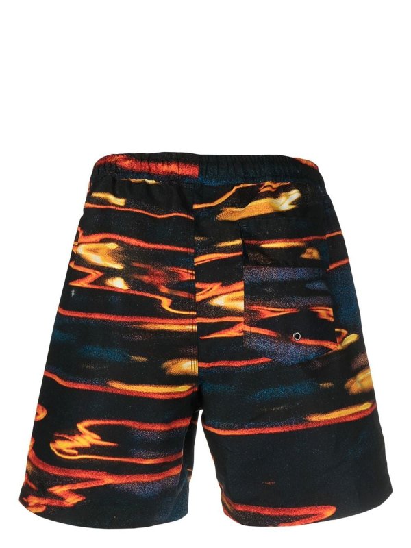 BLUE SKY INN: Trousers Shorts online - Printed swimming trunks