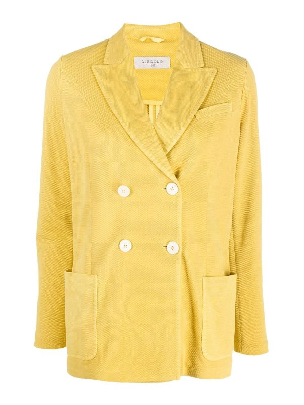 CIRCOLO 1901: Vestes de costume - Blazer - Jaune