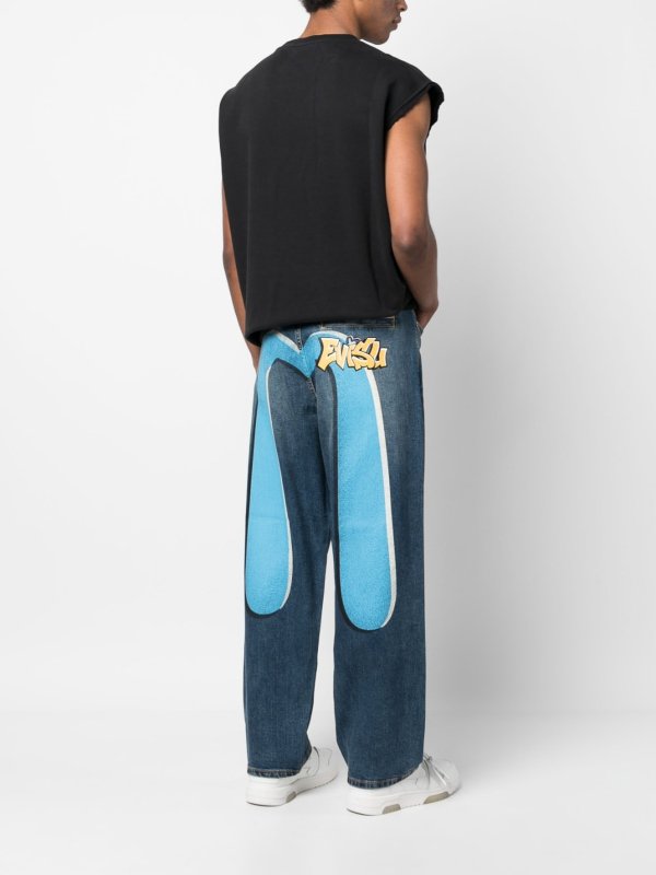 EVISU: Jeans Rectos online - Vaqueros Rectos - Azul