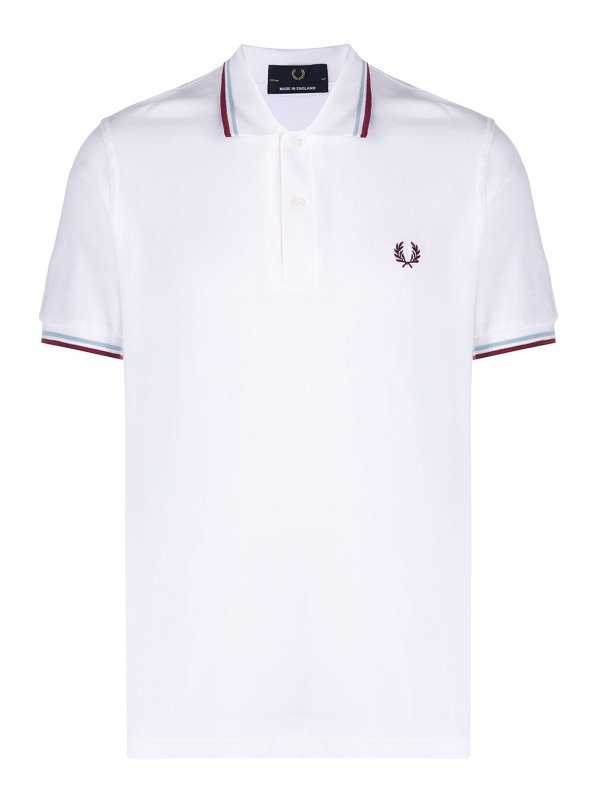 FRED PERRY: ポロシャツ - ポロシャツ - 白