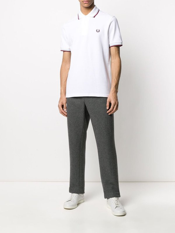 iKRIX FRED PERRY: ポロシャツ - ポロシャツ - 白