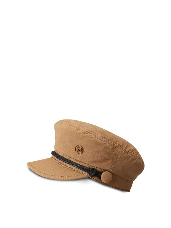 MAISON MICHEL: 帽子＆キャッブ - カジュアルジャケット - キャメル