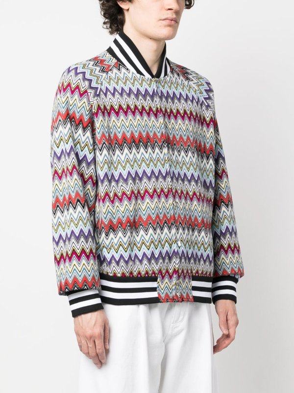 MISSONI: ボンバージャケット online - ボンバージャケット - マルチカラー