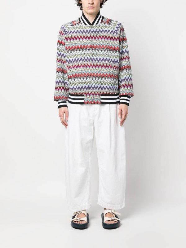 iKRIX MISSONI: ボンバージャケット - ボンバージャケット - マルチカラー