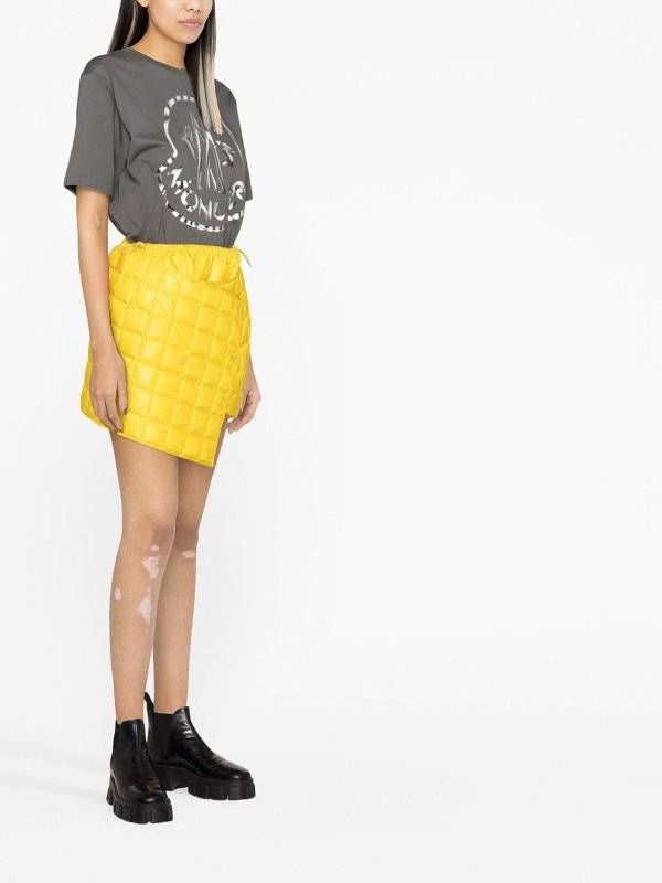 iKRIX MONCLER: Minifaldas - Minifalda - Amarillo