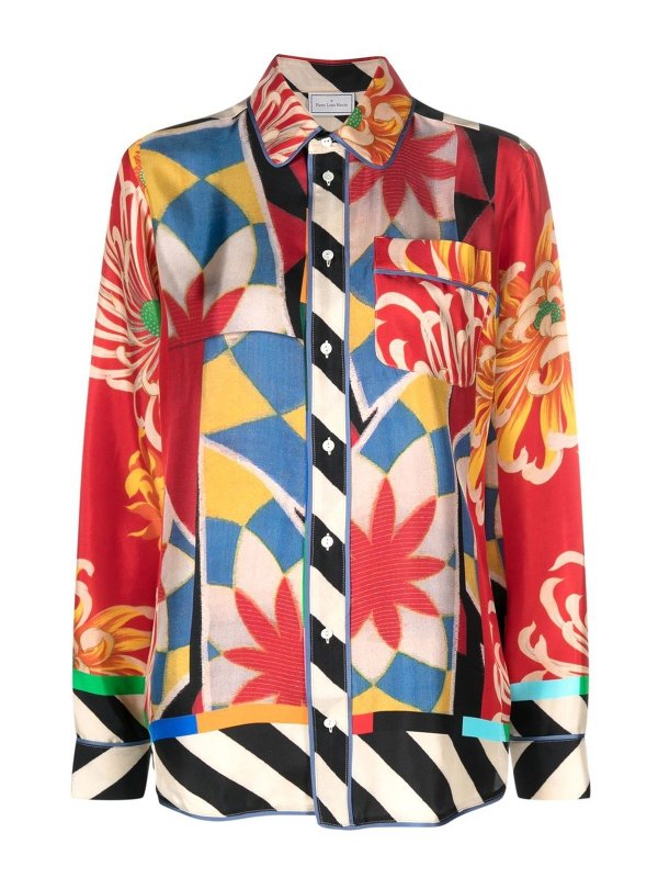 PIERRE-LOUIS MASCIA: Hemden - Hemd - Bunt