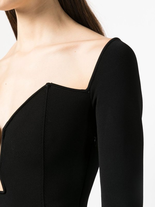Vestido Midi - Negro shop online: ROLAND MOURET