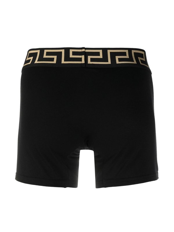 The Best Shops VERSACE: Greca boxer border 2 pack