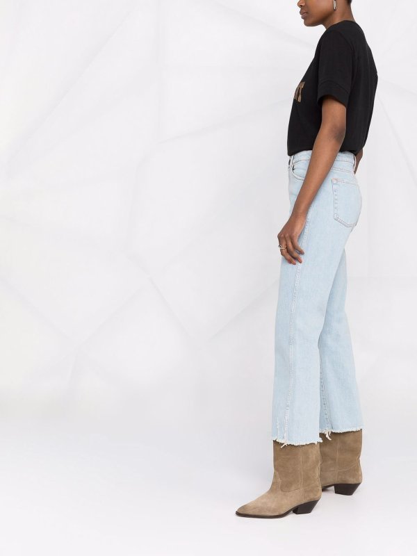 3X1: flared jeans online - Emma destroyed denim jeans