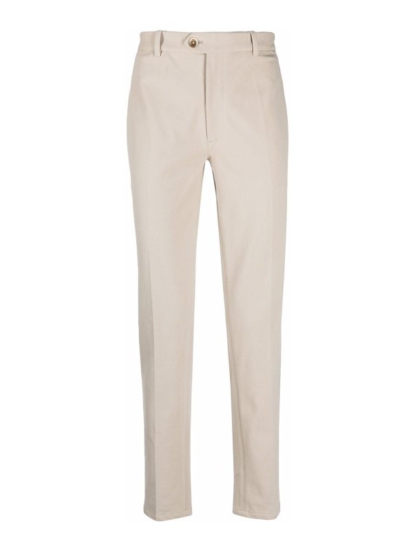 CIRCOLO 1901: casual trousers - Cotton chino trousers