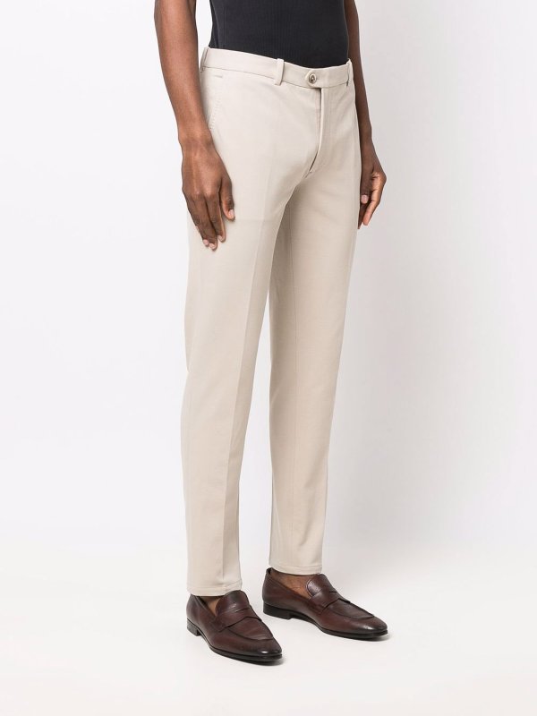 Cotton chino trousers shop online: CIRCOLO 1901