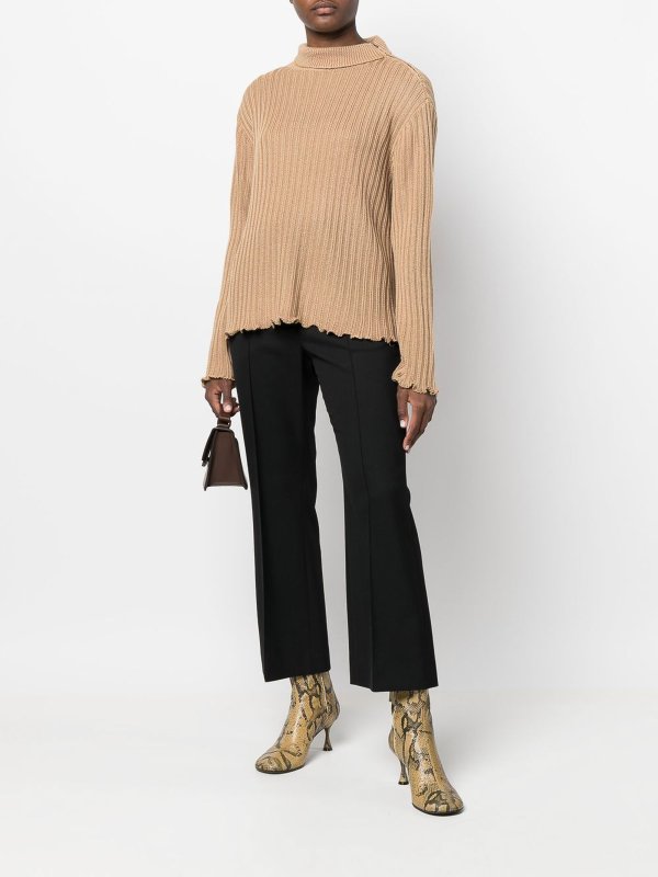 iKRIX Maison Margiela: maglia collo rotondo - Pullover in misto lana