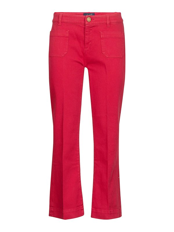 SEAFARER: straight leg jeans - Cropped flare trousers