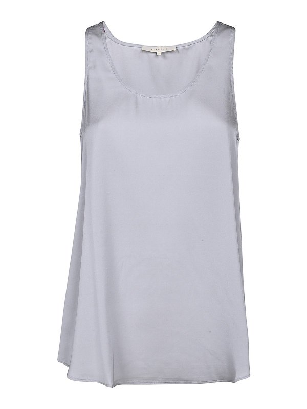 SILK95FIVE: Tops & Débardeurs - Top - Argent