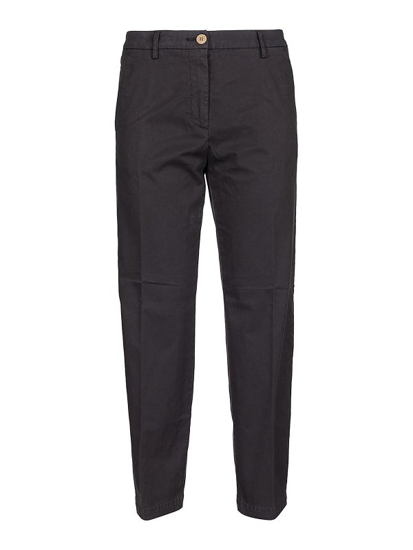 SKILL&GENES: casual trousers - Cotton trousers