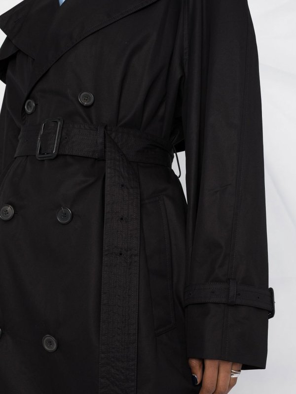 WARDROBE.NYC: Gabardinas online - Gabardina - Negro