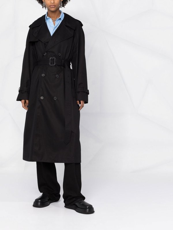 iKRIX WARDROBE.NYC: Gabardina - Negro
