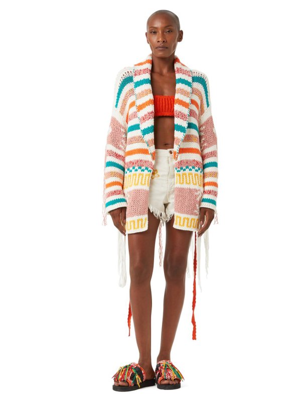 Chunky cardigan shop online: ALANUI