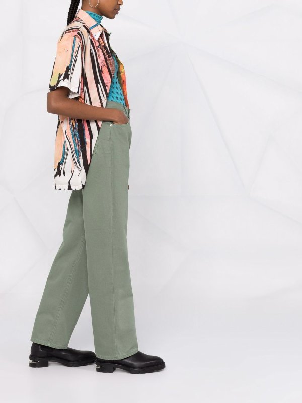 iKRIX BOYISH: Straight Leg Jeans - Grün