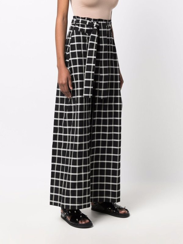 Erika Cavallini: カジュアルトラウザー online - ストレートジーンズ - 黒