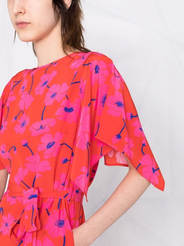 iKRIX P.A.R.O.S.H.: Vestidos media pierna - Vestido Midi - Rojo