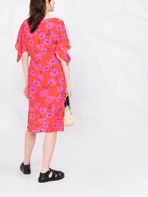 Vestido Midi - Rojo shop online: P.A.R.O.S.H.