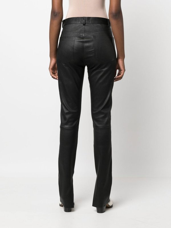 Karen By Simonsen Memekb Leather Pants - Trousers - Boozt.com