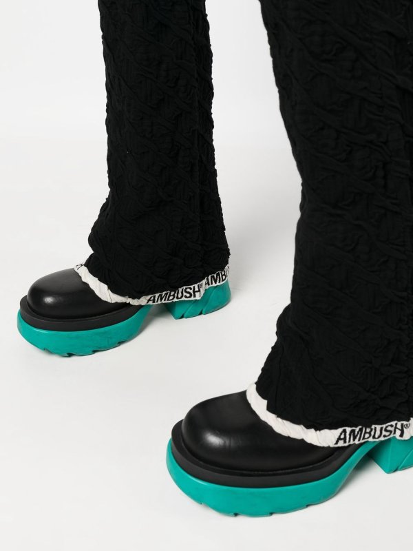 AMBUSH: カジュアルトラウザー online - フレアジーンズ - 黒