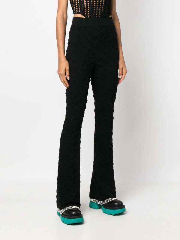 The Best Shops AMBUSH: カジュアルトラウザー - フレアジーンズ - 黒