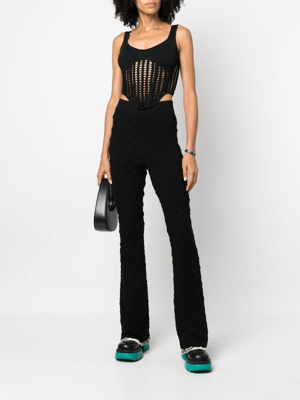 AMBUSH buy online フレアジーンズ - 黒