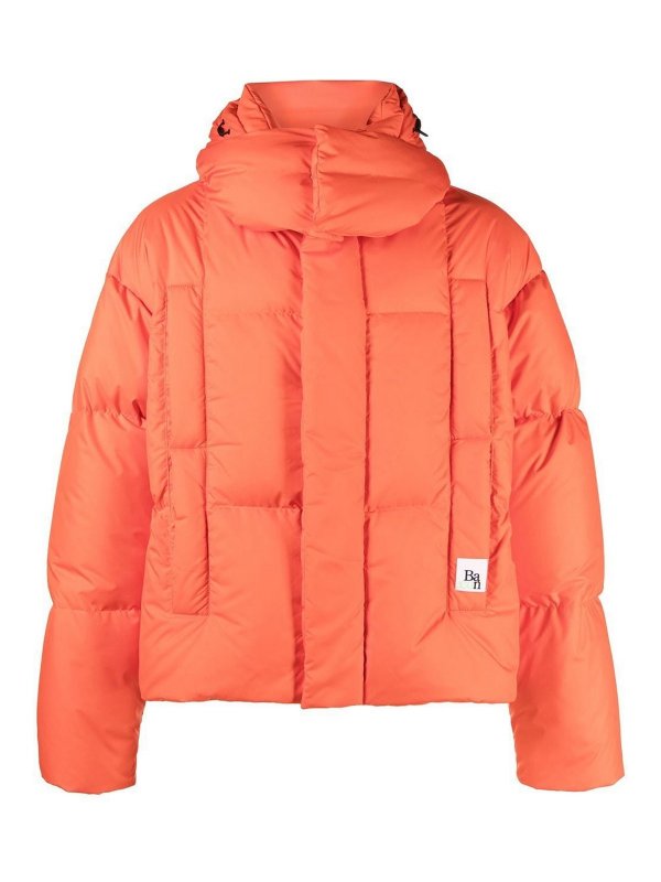 BACON: ダウン・ハイテクジャケット - ダウンジャケット - オレンジ