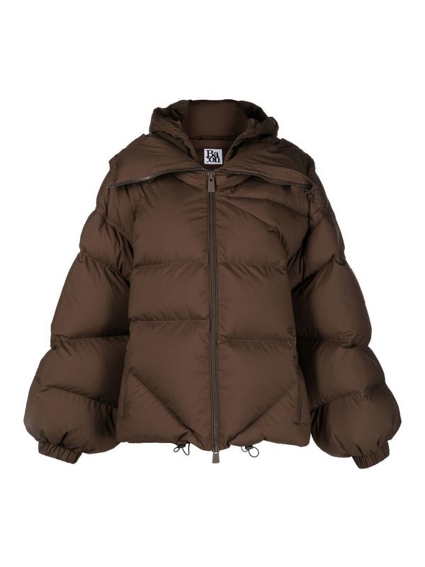 BACON: padded jackets - Double b nylon down jacket