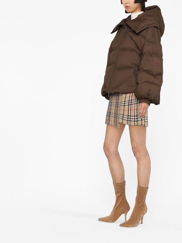 BACON: padded jackets online - Double b nylon down jacket