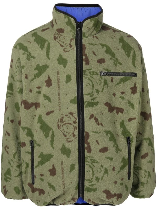 casual jackets shop online Reversible fleece jacket