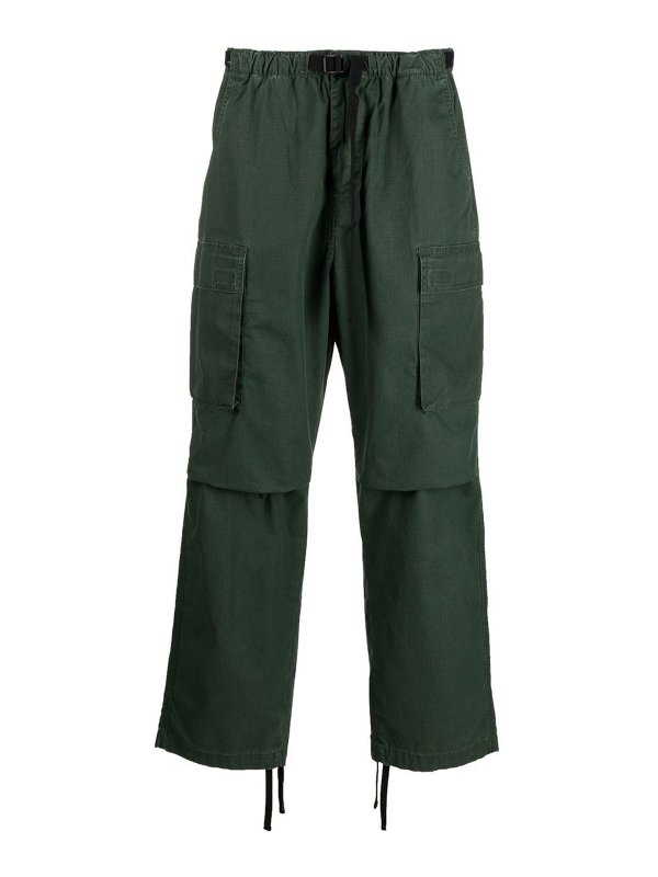 CARHARTT: straight leg jeans - Wynton cotton trousers