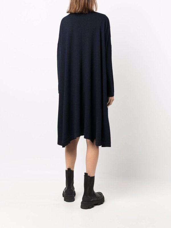 The Best Shops DANIELA GREGIS: Maxi robe - Jean Évasé - Bleu