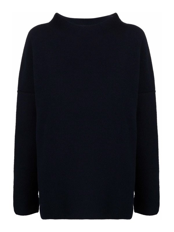DANIELA GREGIS: crew necks - High neck wool sweater