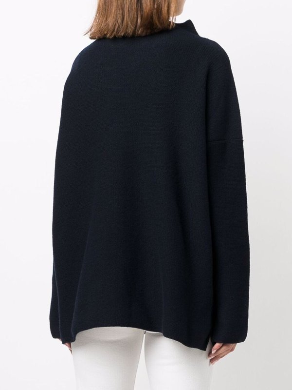 DANIELA GREGIS: crew necks online - High neck wool sweater