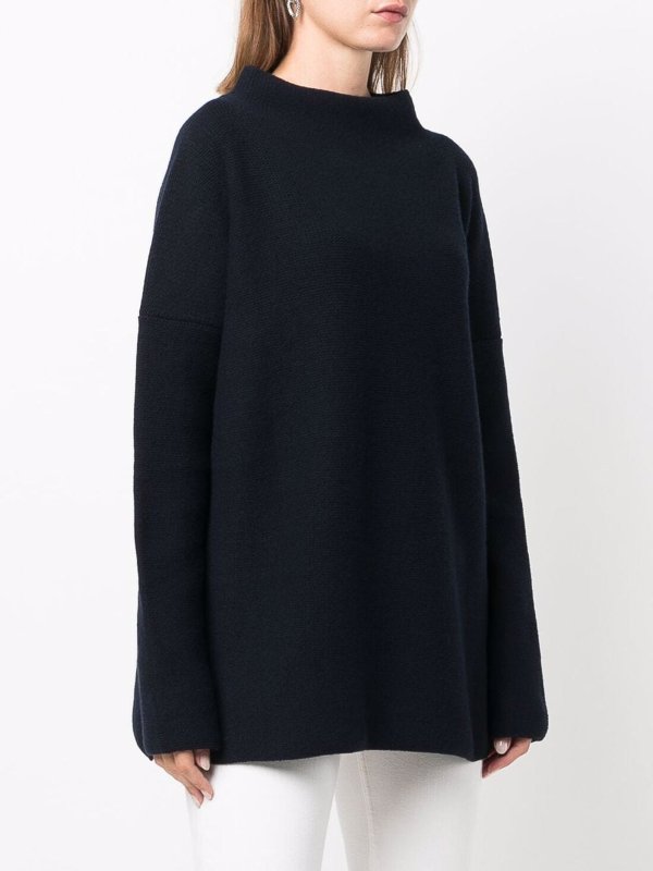 High neck wool sweater shop online: DANIELA GREGIS