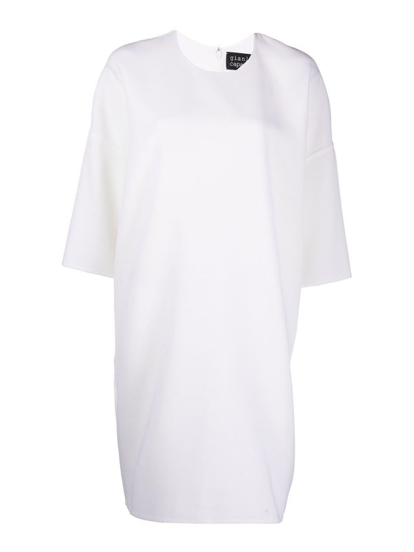 Gianluca Capannolo: Pull col rond - Pull Col Rond - Blanc