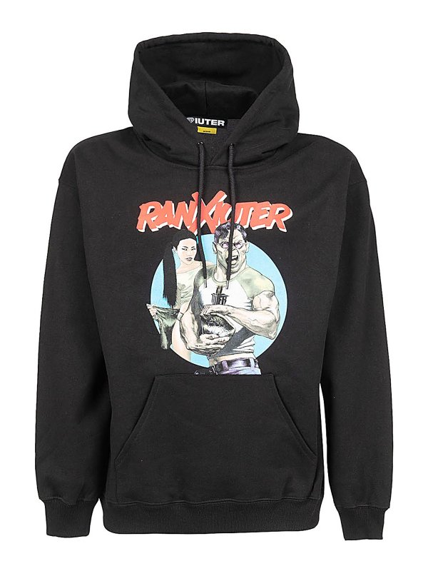 IUTER: Sweatshirts & Pulls - Sweat-Shirts - Noir