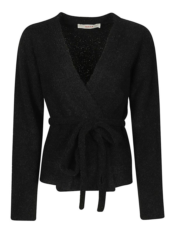 JUCCA: カーディガン - カーディガン - 黒