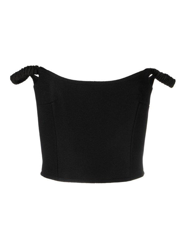 KHAITE: Tops & Tank tops - Off shoulder top