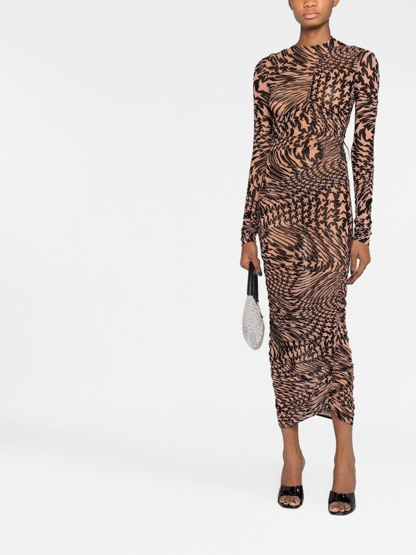 MUGLER: マキシドレス online - 膝丈ドレス - 黒