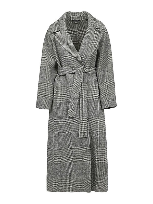 PALT: Knielange Mäntel - Knielanger Mantel - Schwarz