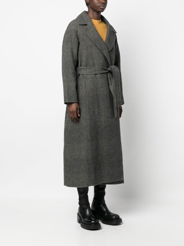 PALT buy online Knielanger Mantel - Schwarz